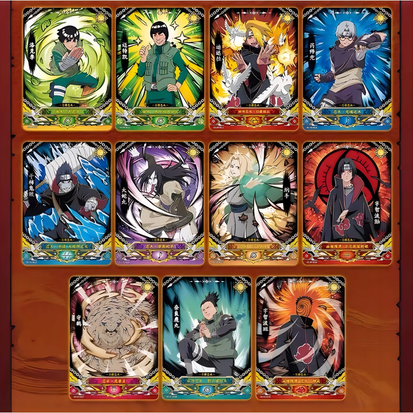 NARUTO ミニフィギュアコレクション 燃焼意志〜疾風絵巻〜 1カートン