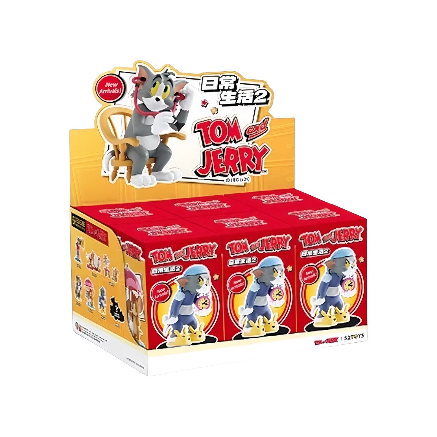 トムとジェリー 日常2 フィギュア ブラインドボックス 52TOYS 海外限定 再入荷