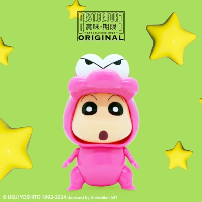 香港限定 Best.be.fore〜賞味期限〜 CrayonShinchan "Waniyama San" Cosutume Ver. Soft Vinyl Figure【限定版】