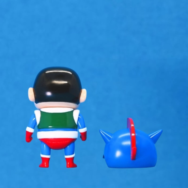 香港限定 Best.be.fore〜賞味期限〜 CrayonShinchan "Action Mask" Cosutume Ver. Soft Vinyl Figure【限定版】