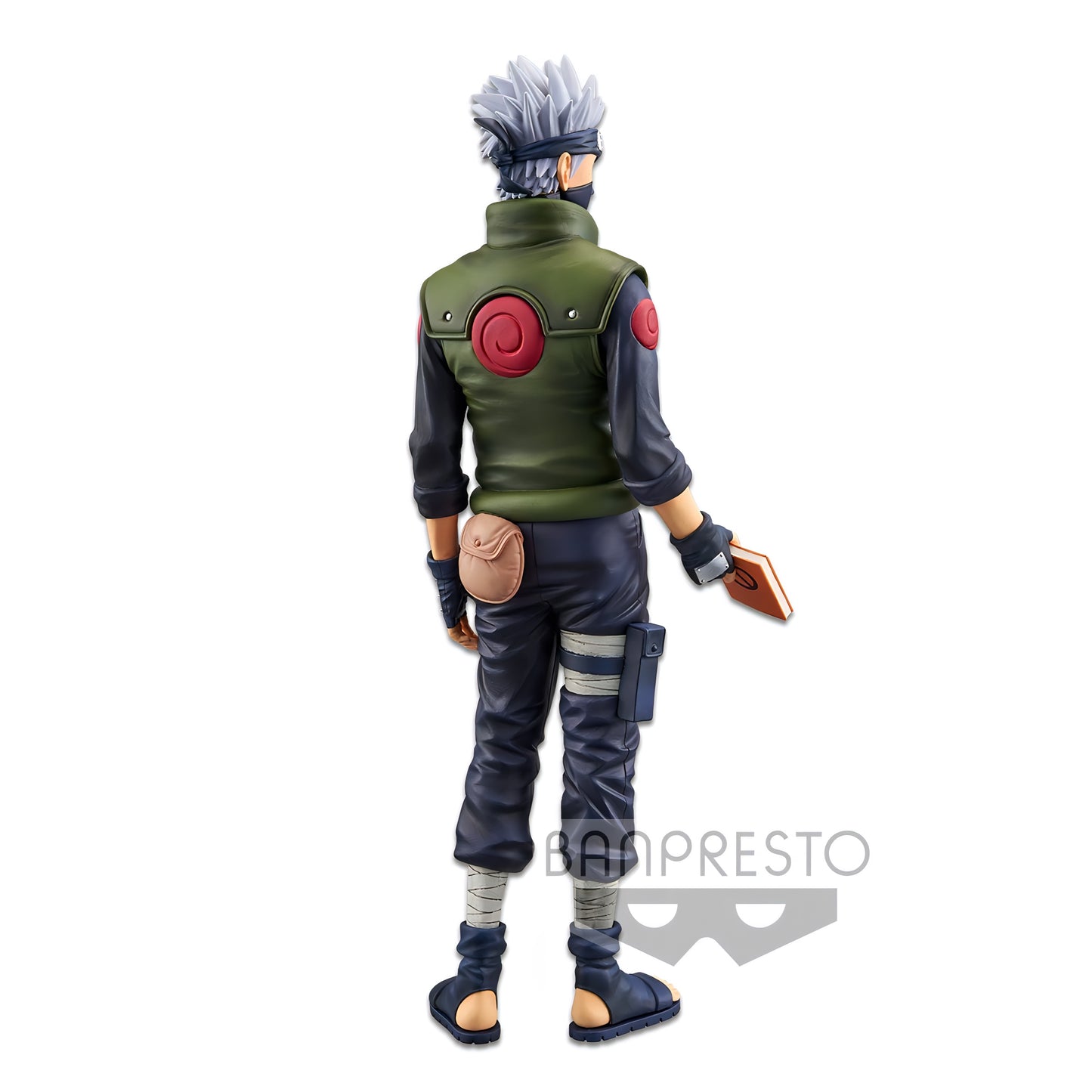 NARUTO Kakashi Hatake Figure - Back View with Icha Icha Book | Banpresto