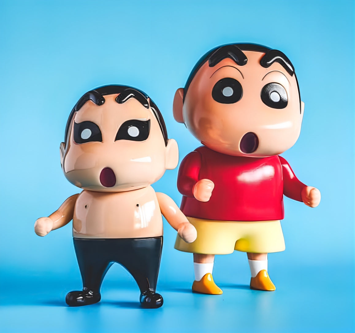 クレヨンしんちゃん アイツしんちゃん ソフビフィギュア PUNK DRUNKERSコラボ BEST.BE.FORE