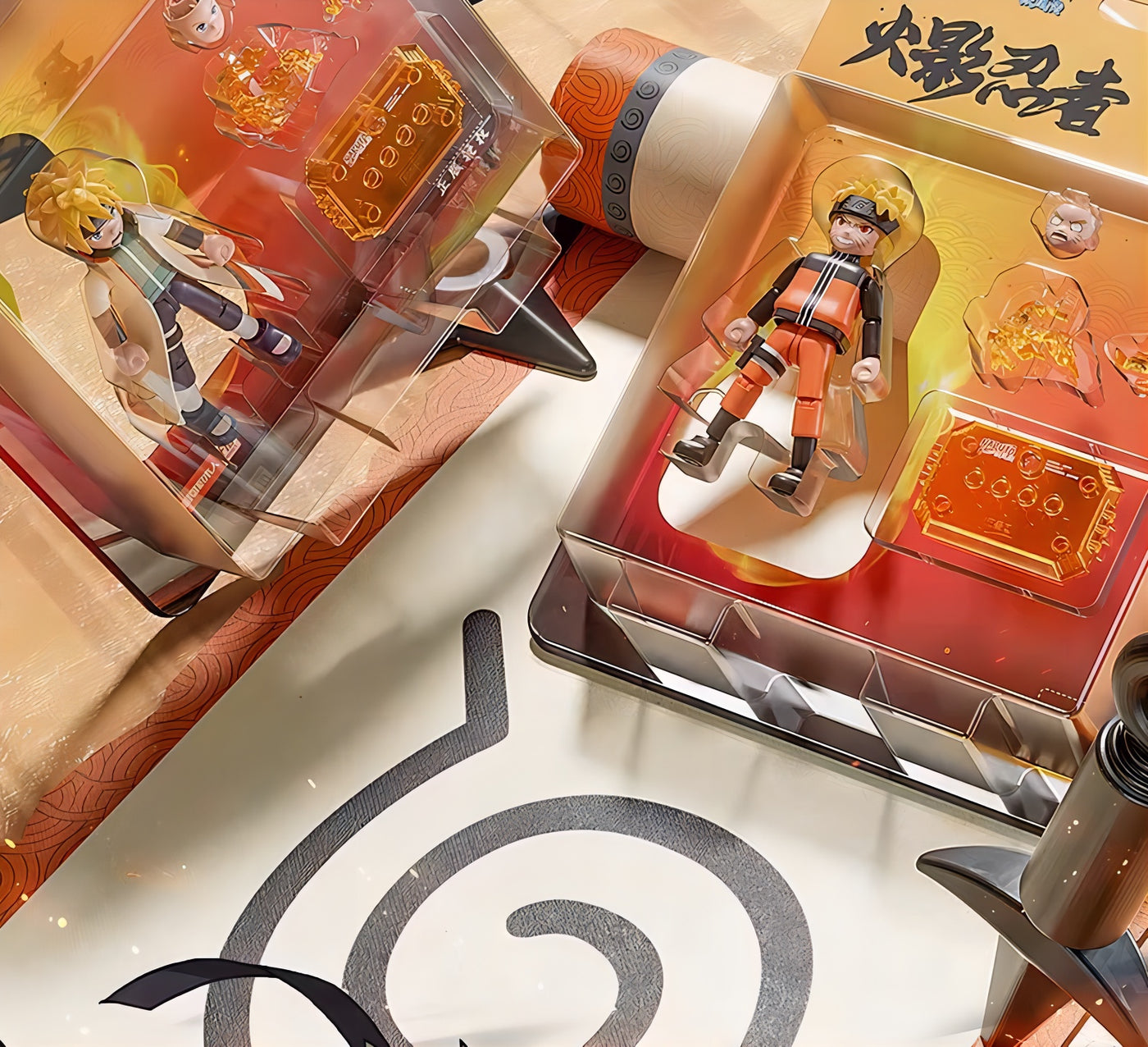 NARUTO -ナルト- 疾風伝 うずまきナルト ブロックフィギュア 20周年記念