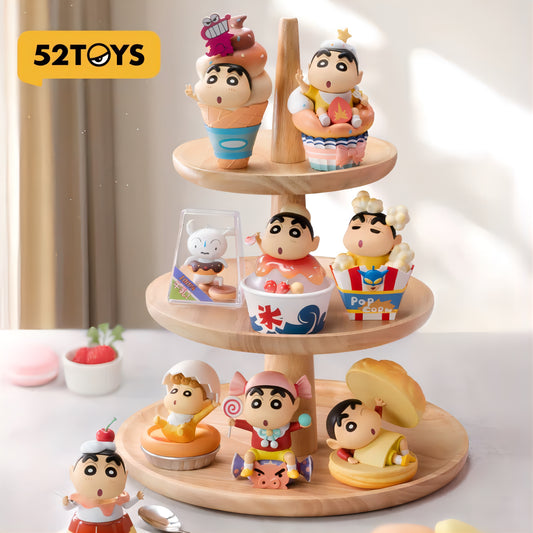 デザートタイム フィギュア ブラインドボックス クレヨンしんちゃん 52TOYS 海外限定