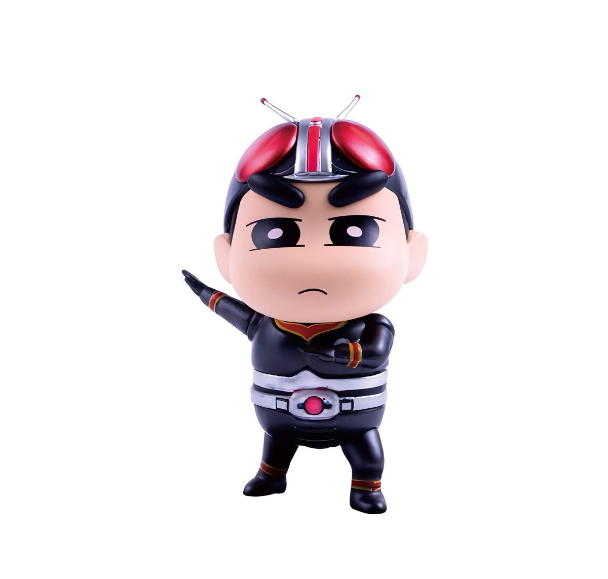 クレヨンしんちゃん フィギュア クレヨンしんちゃん x 仮面ライダー シリーズ2 メタリックカラーバージョン ブラインドボックス DGSQUARED