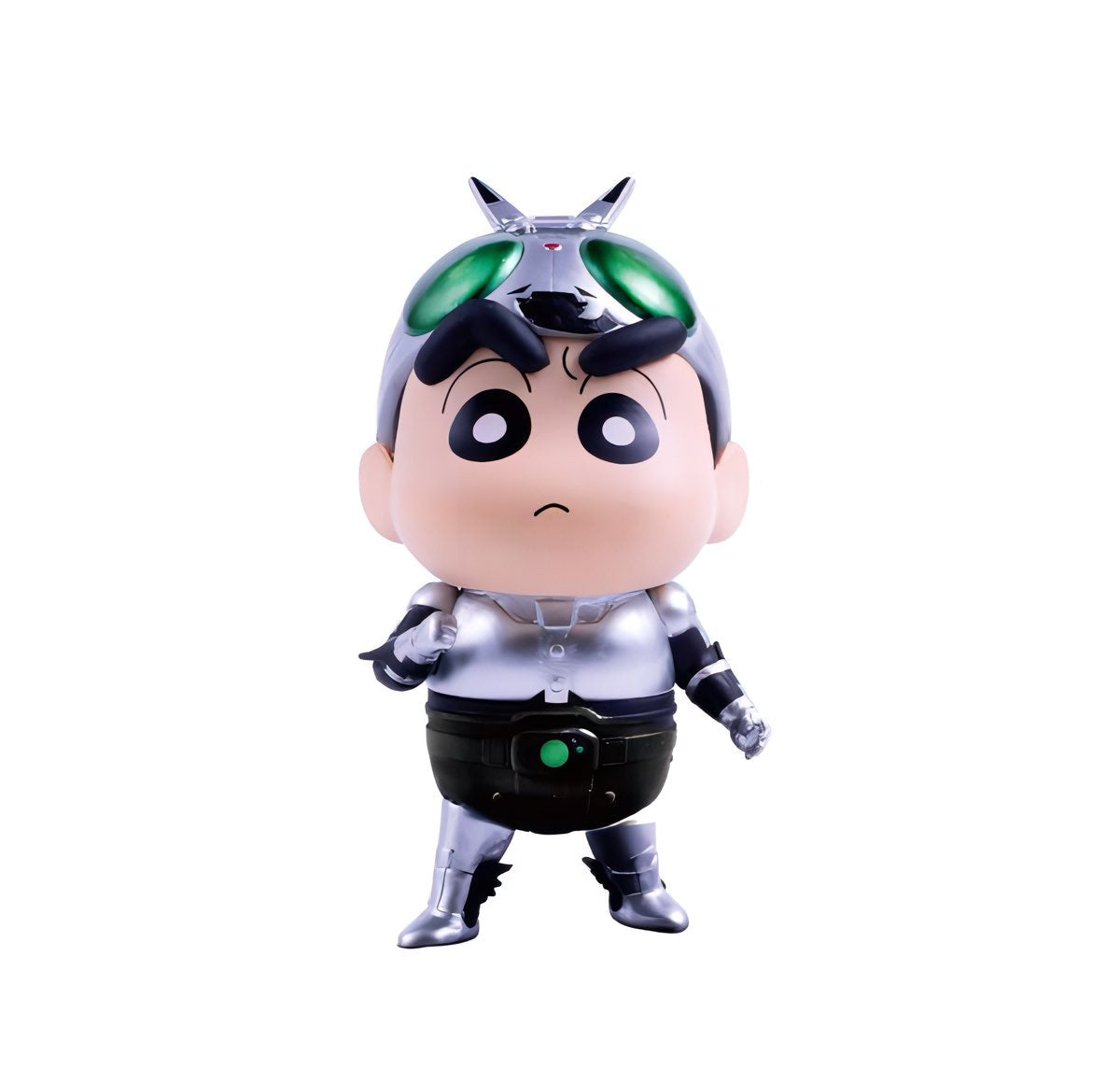 クレヨンしんちゃん フィギュア クレヨンしんちゃん x 仮面ライダー シリーズ2 メタリックカラーバージョン ブラインドボックス DGSQUARED