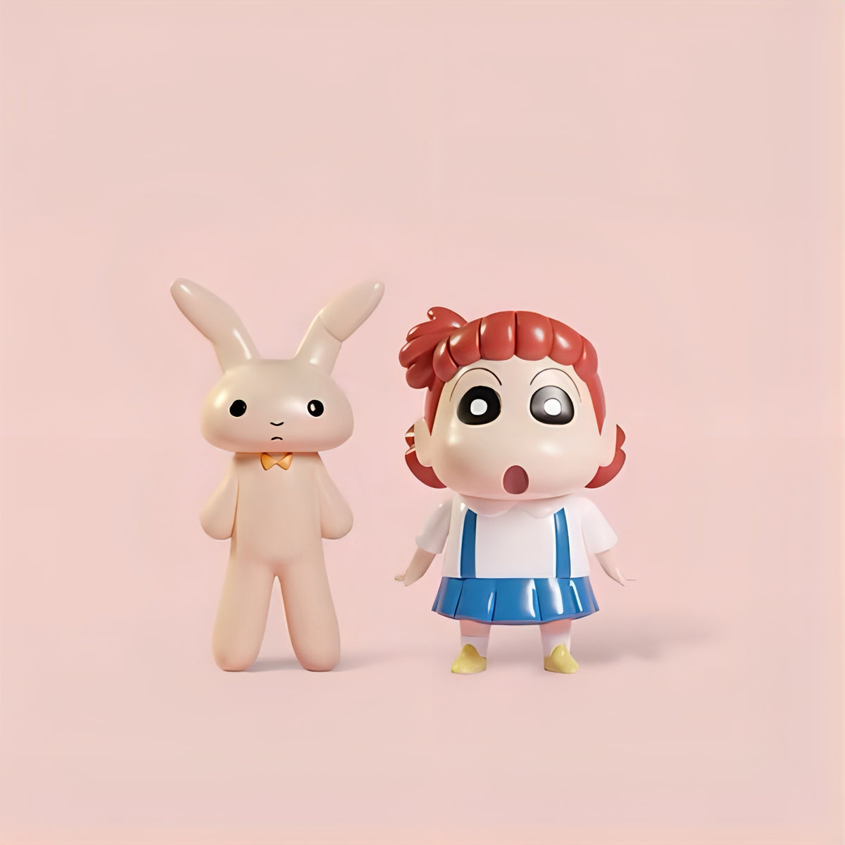 クレヨンしんちゃん ネネちゃん ウサギ ソフビフィギュア BEST.BE.FORE