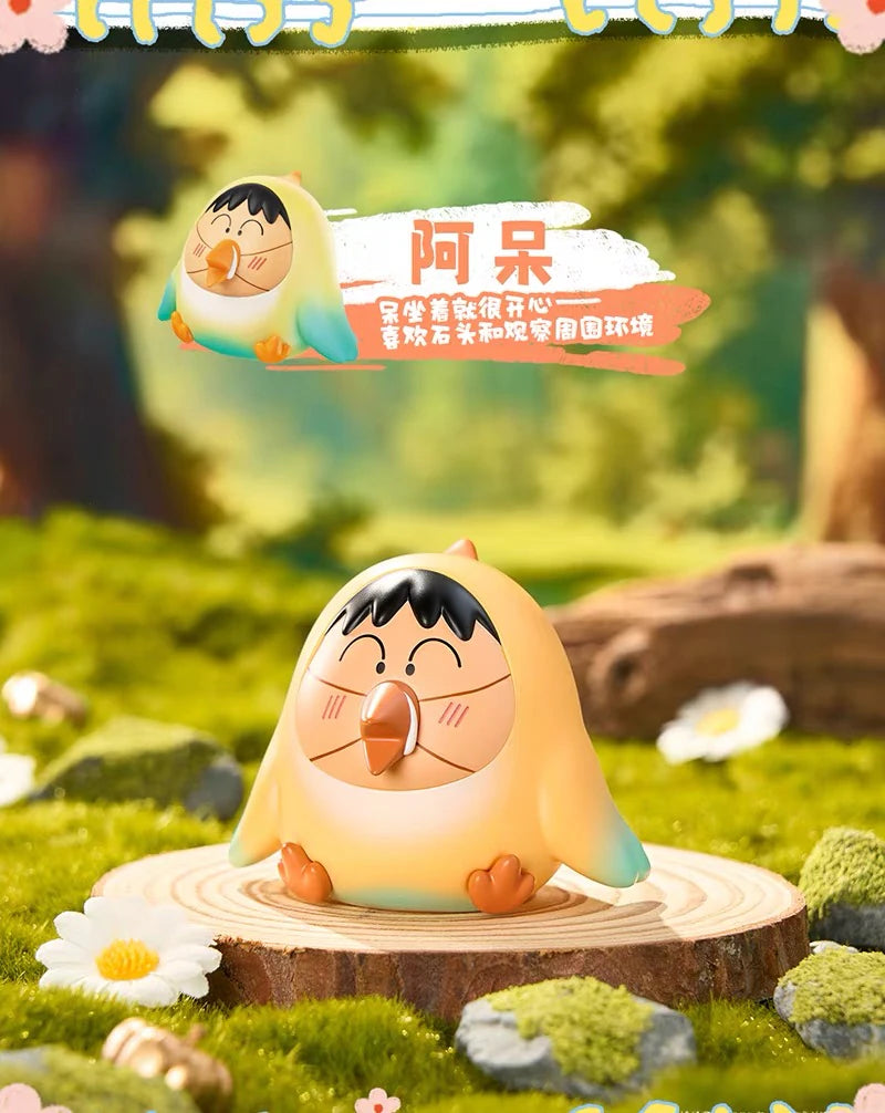 クレヨンしんちゃん フィギュア 不知什么鸟 Vol.1 鳥仔“新”冒険 ブラインドボックス