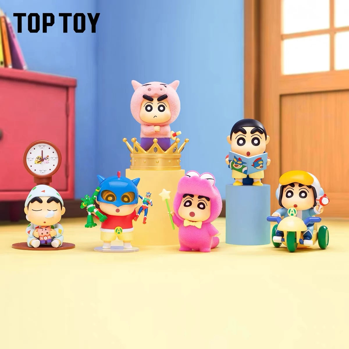 クレヨンしんちゃん フィギュア Dynamic Toy Cityシリーズ 全6種ラインナップ