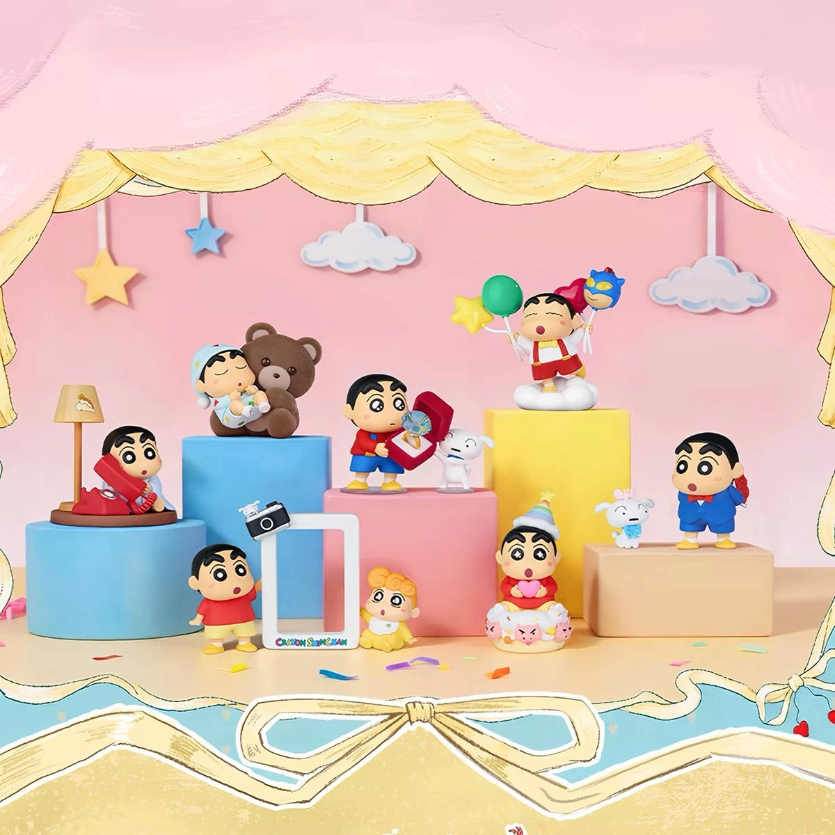 クレヨンしんちゃん フィギュア 愛のかたちシリーズ ブラインドボックス