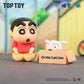クレヨンしんちゃん フィギュア シロの日常シリーズ ブラインドボックス TOP TOY しんちゃんとシロ フィギュアイメージ