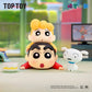 クレヨンしんちゃん フィギュア シロの日常シリーズ ブラインドボックス TOP TOY しんちゃんとひまわりとシロ フィギュアイメージ