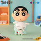 クレヨンしんちゃん フィギュア シロの日常シリーズ ブラインドボックス TOP TOY しんちゃんとシロ 抱っこポーズ フィギュアイメージ