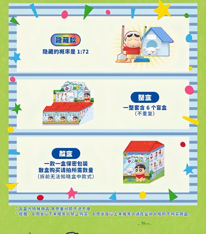 クレヨンしんちゃん フィギュア シロの日常シリーズ ブラインドボックス