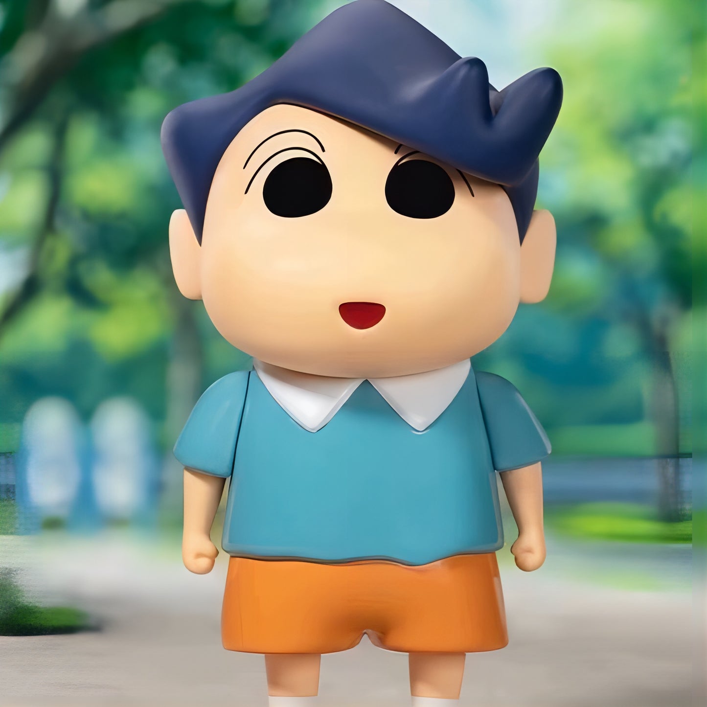 クレヨンしんちゃん 風間くん コレクションドール シリーズ5 アクションフィギュア 正面 世界500体限定 52TOYS 蠟筆小新