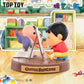 クレヨンしんちゃん フィギュア Memory Echoシリーズ ブラインドボックス TOPTOY しんのすけとぶりぶりざえもん　お絵描きシーン