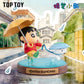 クレヨンしんちゃん フィギュア Memory Echoシリーズ ブラインドボックス TOPTOY しんのすけとシロ 雨の日散歩シーン