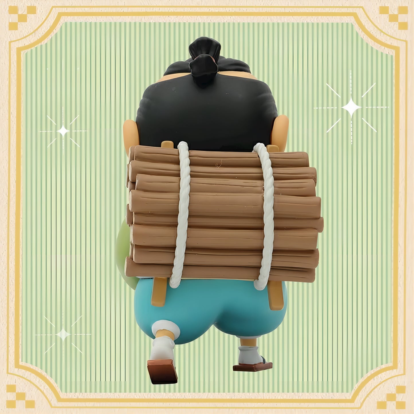 クレヨンしんちゃん 二宮金次郎 フィギュア 背面 薪を背負う姿 52TOYS 蠟筆小新