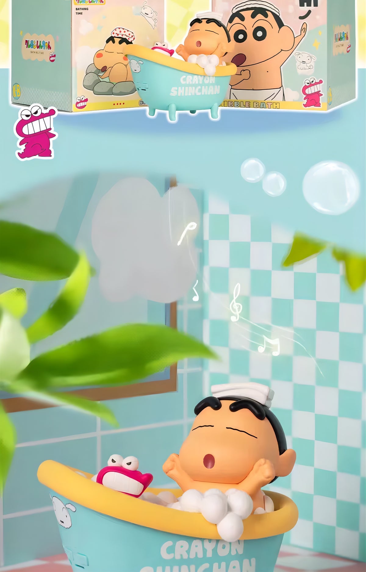 クレヨンしんちゃん 野原しんのすけ Bluetoothスピーカーフィギュア Bubble Bath