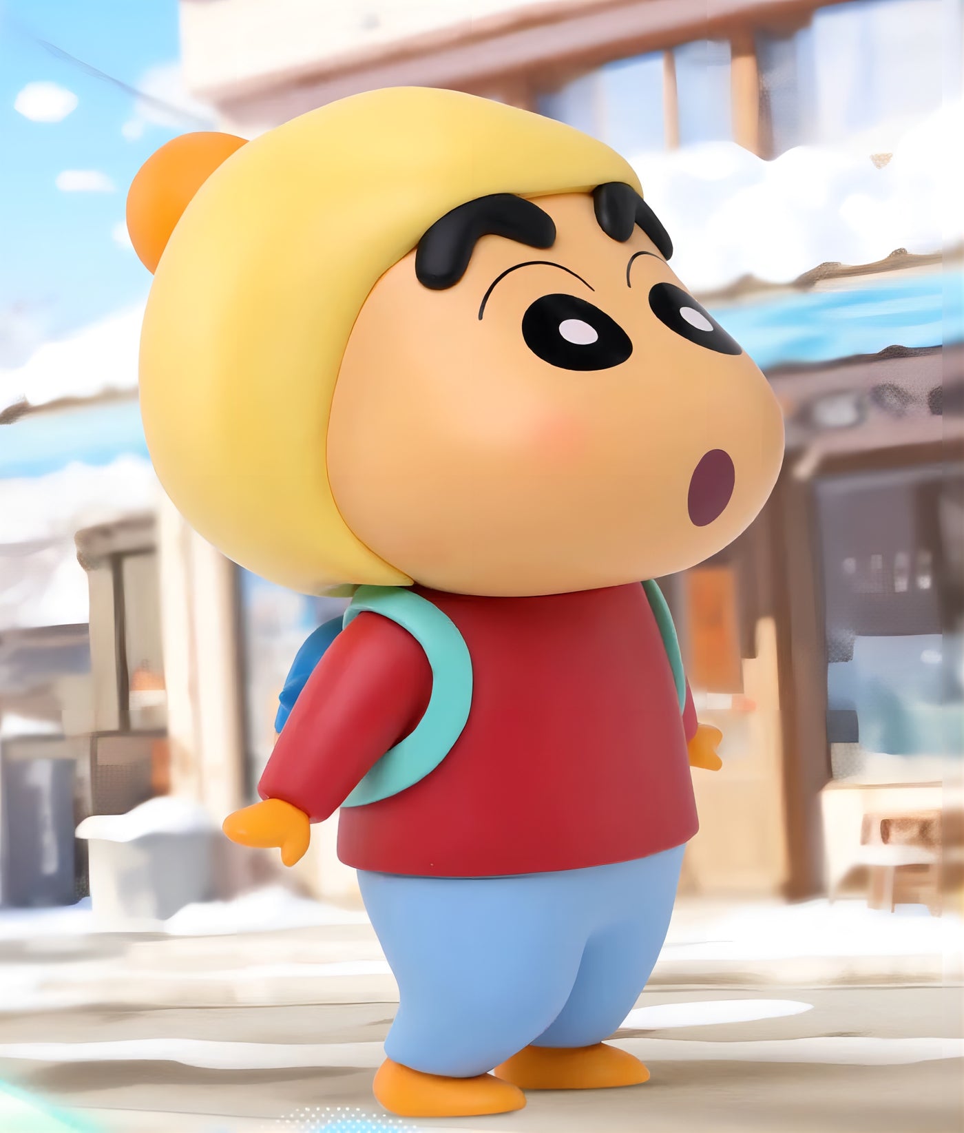 クレヨンしんちゃん 野原しんのすけ フィギュア 逛街小新 搞怪COS限定
