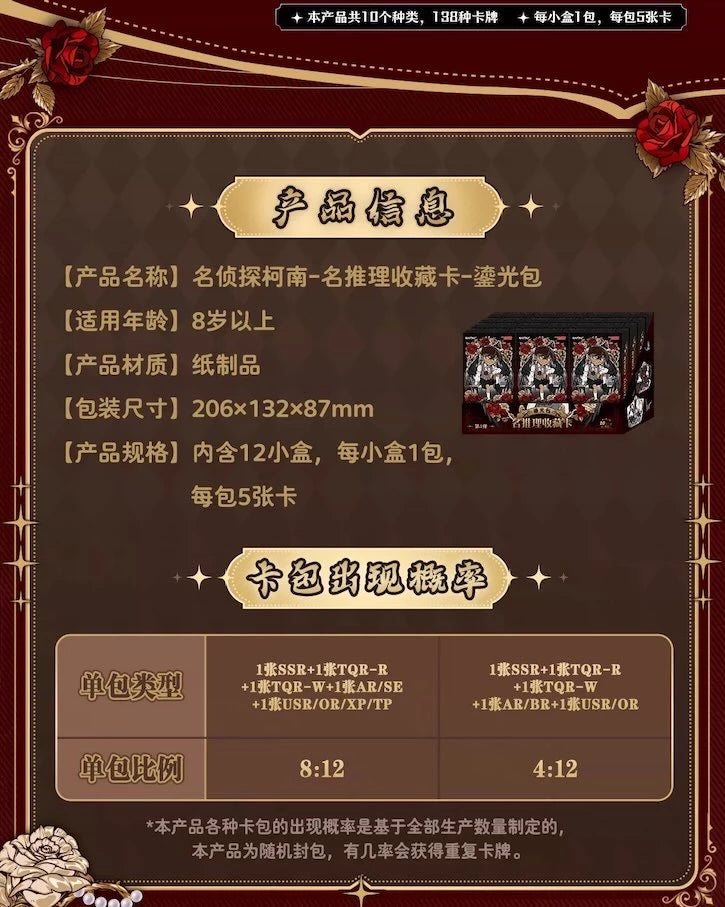名探偵コナン トレーディングカード 名推理コレクションカード 鎏光包 第1弾