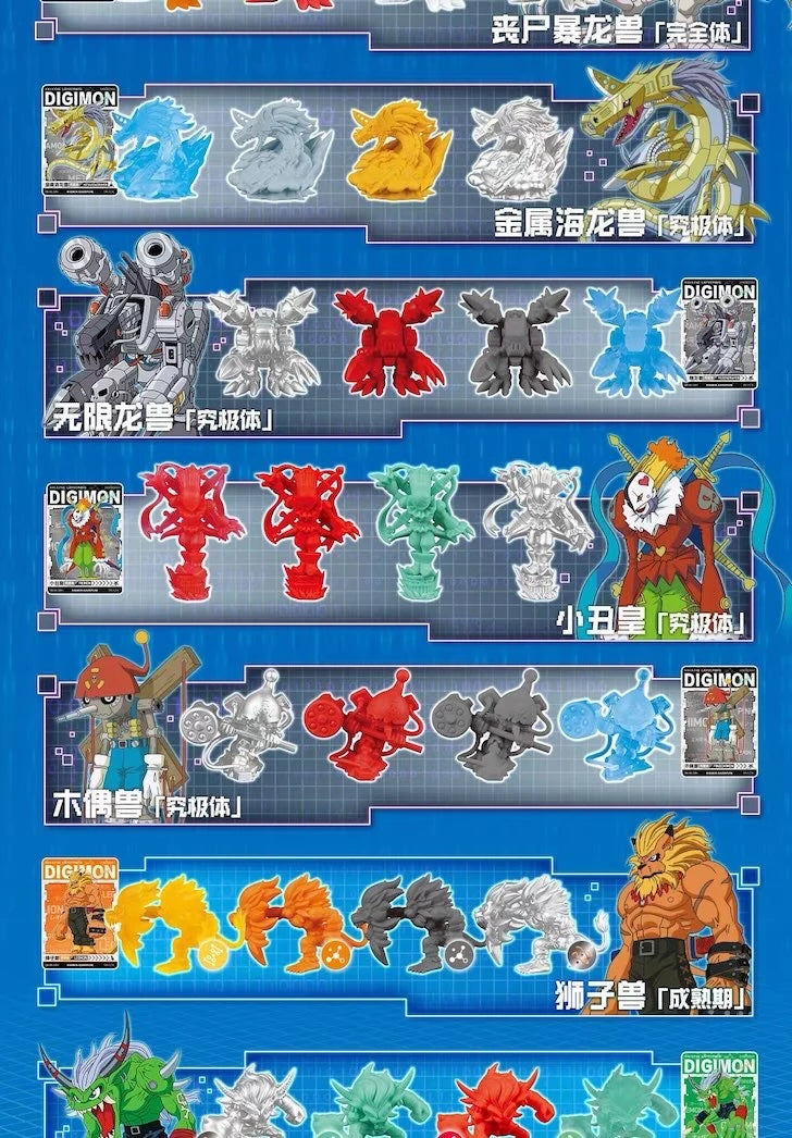 デジモンアドベンチャー フィギュア 次元進化シリーズ 第1弾 ブラインドボックス