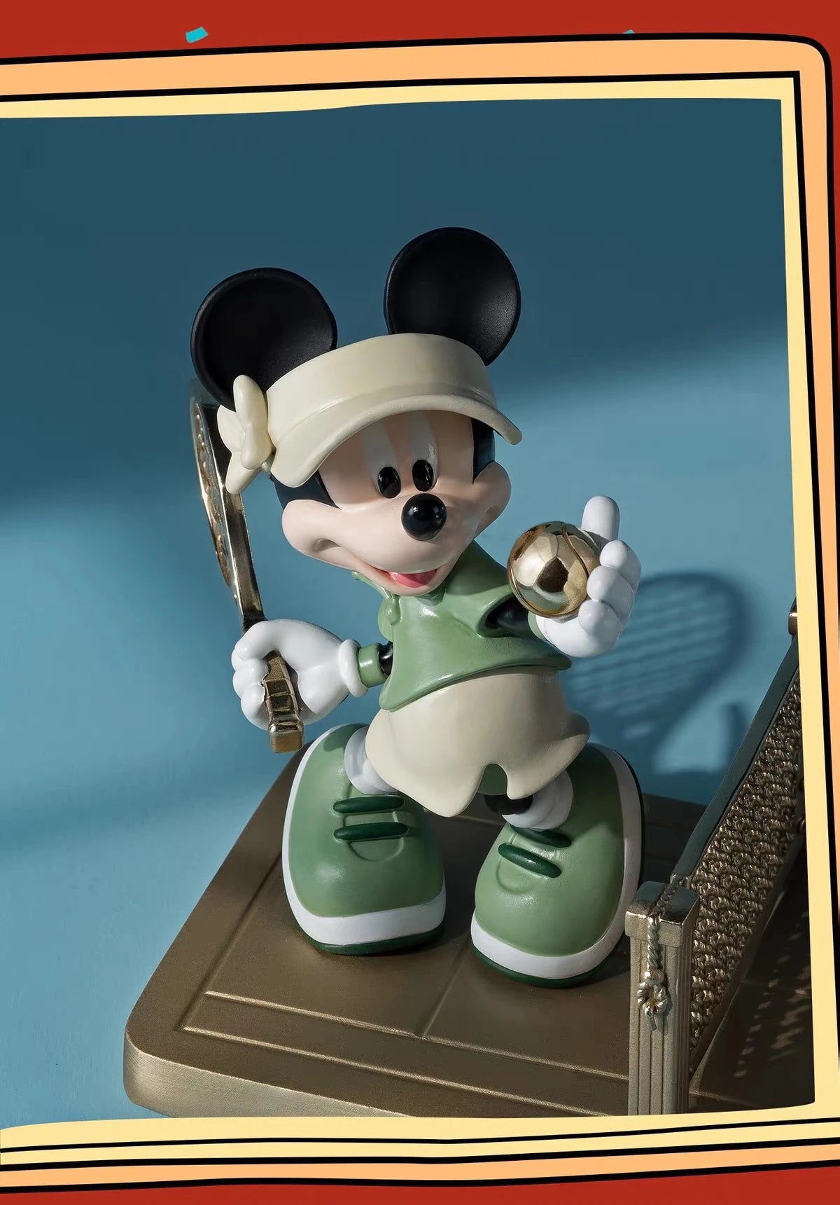 ディズニー ミッキーマウス＆ミニーマウス スタチュー スポーツシリーズ テニス Ver.