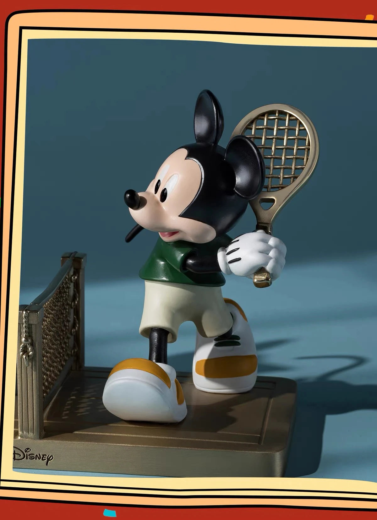 ディズニー ミッキーマウス＆ミニーマウス スタチュー スポーツシリーズ テニス Ver.