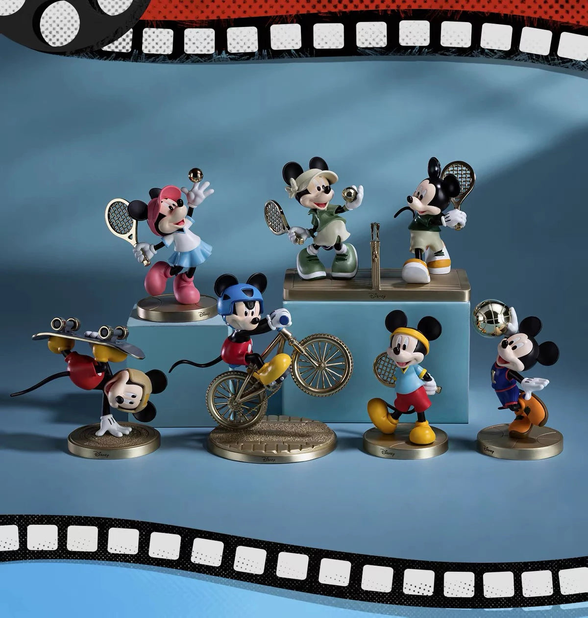 ディズニー ミッキーマウス スタチュー スポーツシリーズ バスケットボール Ver.
