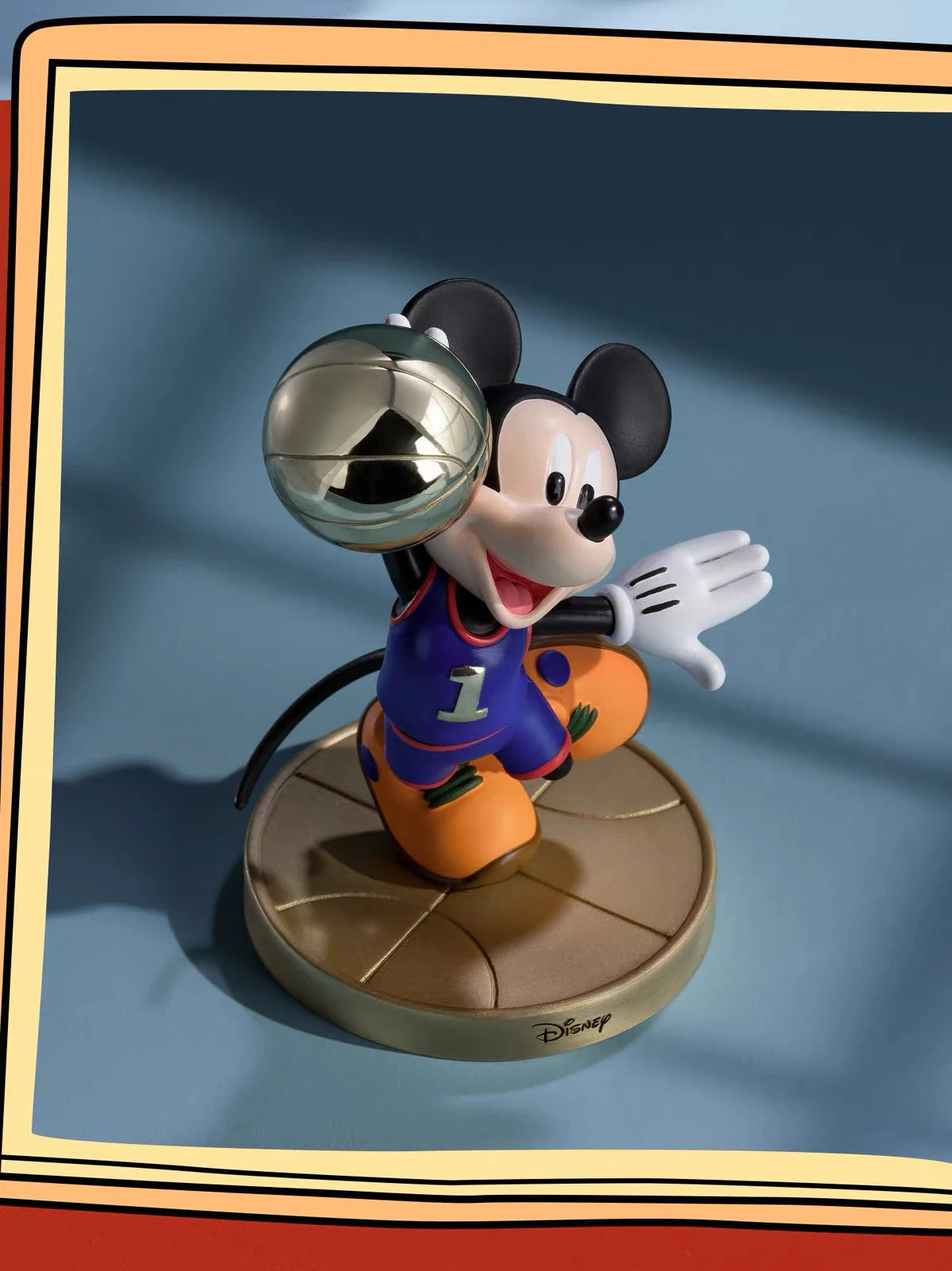 ディズニー ミッキーマウス スタチュー スポーツシリーズ バスケットボール Ver.