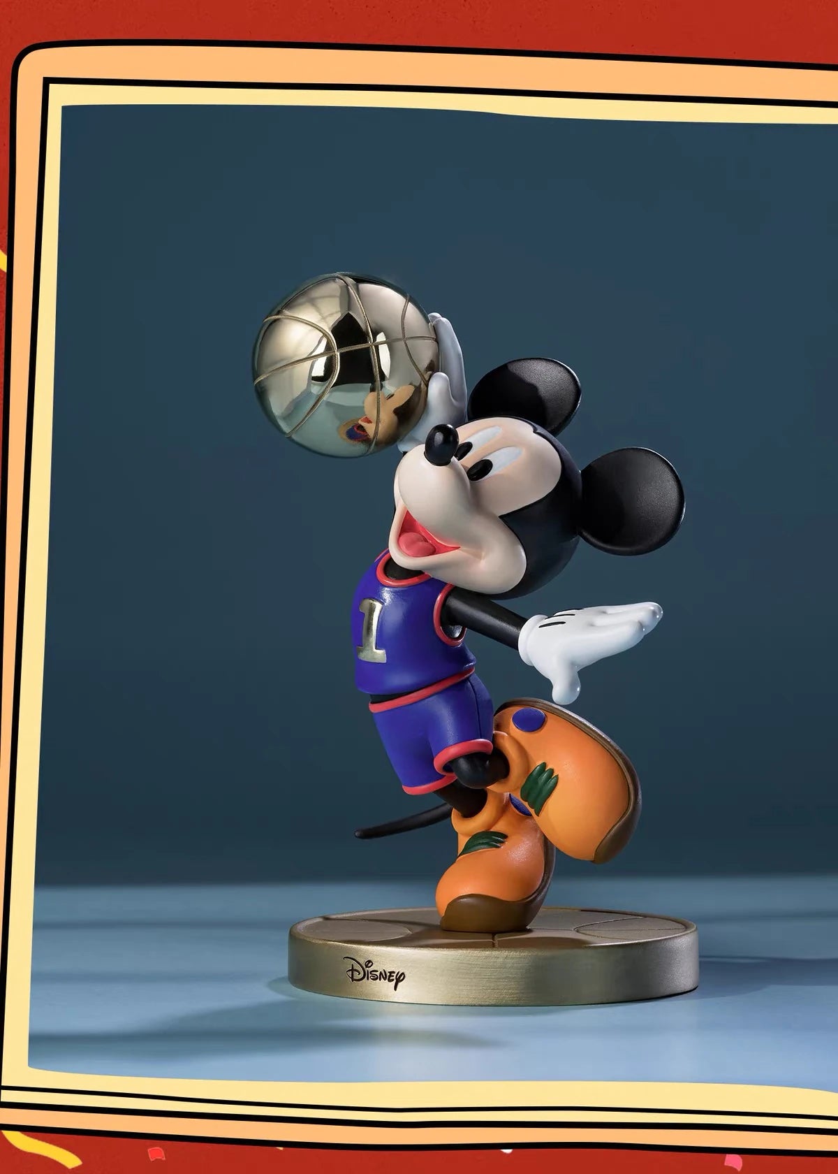 ディズニー ミッキーマウス スタチュー スポーツシリーズ バスケットボール Ver.