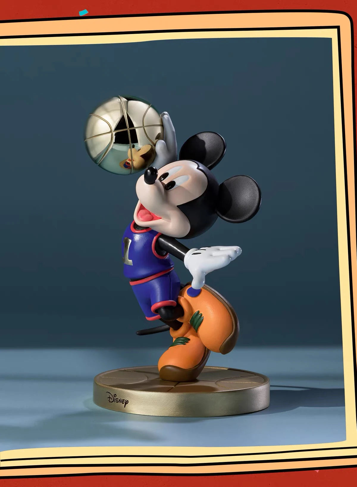 ディズニー ミッキーマウス スタチュー スポーツシリーズ バスケットボール Ver.