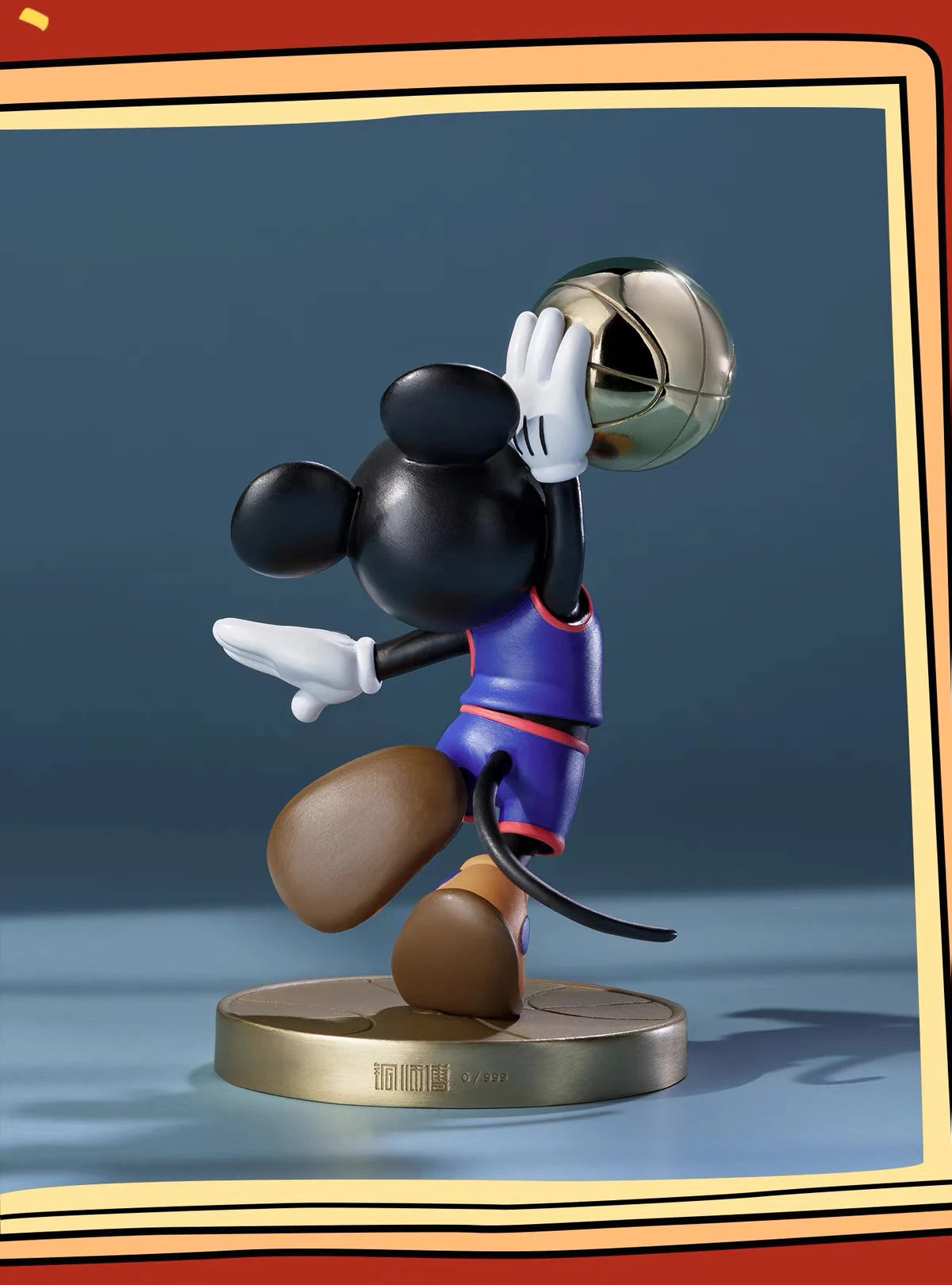 ディズニー ミッキーマウス スタチュー スポーツシリーズ バスケットボール Ver.