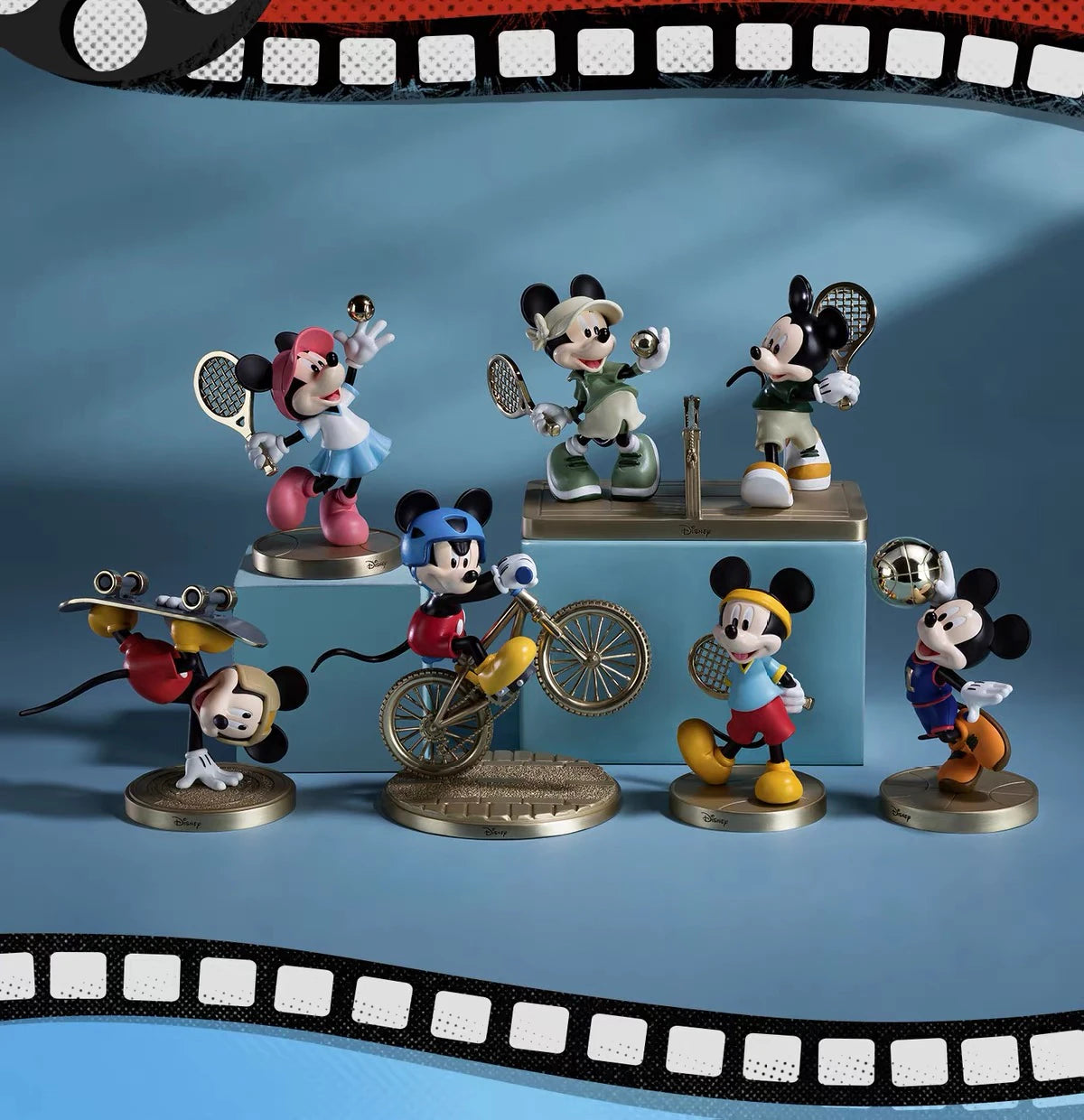 ディズニー ミッキーマウス スタチュー スポーツシリーズ サイクリング Ver.