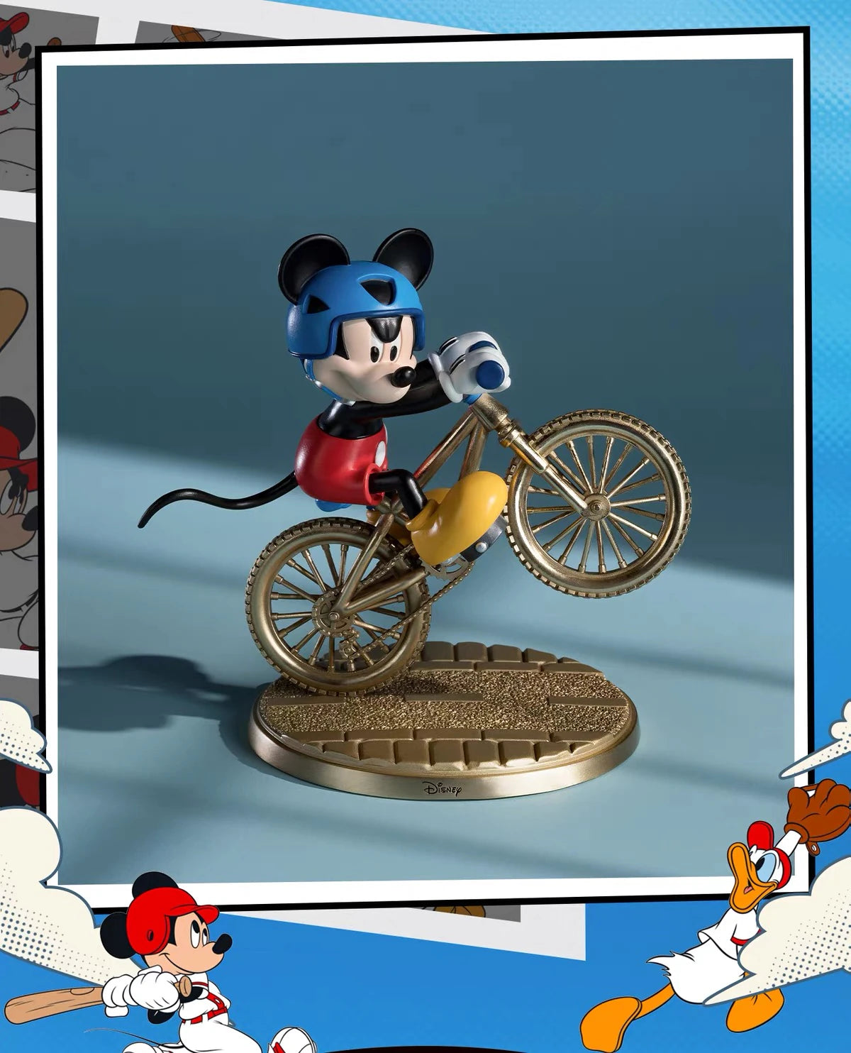 ディズニー ミッキーマウス スタチュー スポーツシリーズ サイクリング Ver.