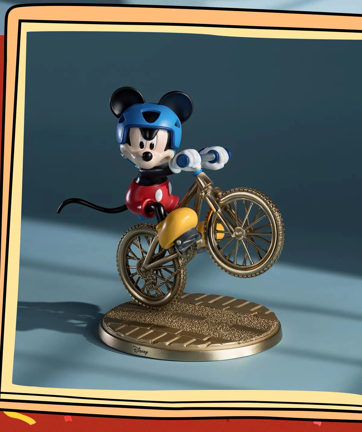 ディズニー ミッキーマウス スタチュー スポーツシリーズ サイクリング Ver.