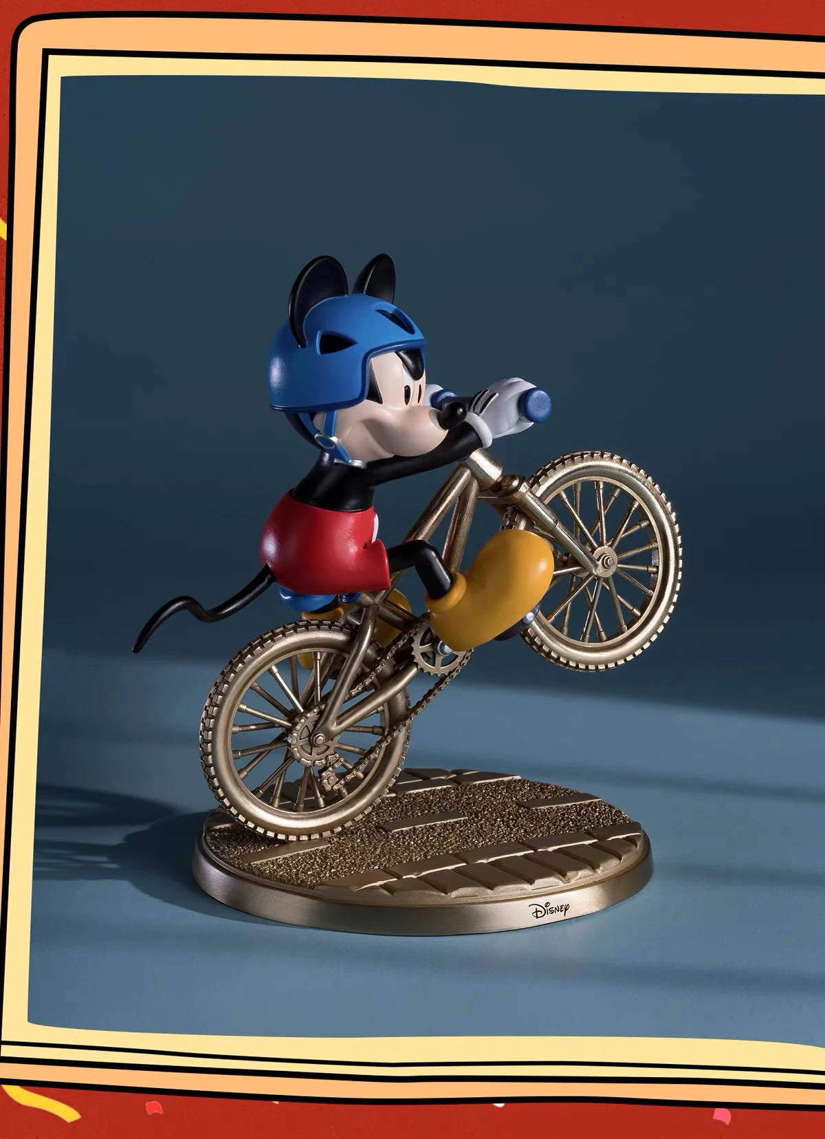 ディズニー ミッキーマウス スタチュー スポーツシリーズ サイクリング Ver.