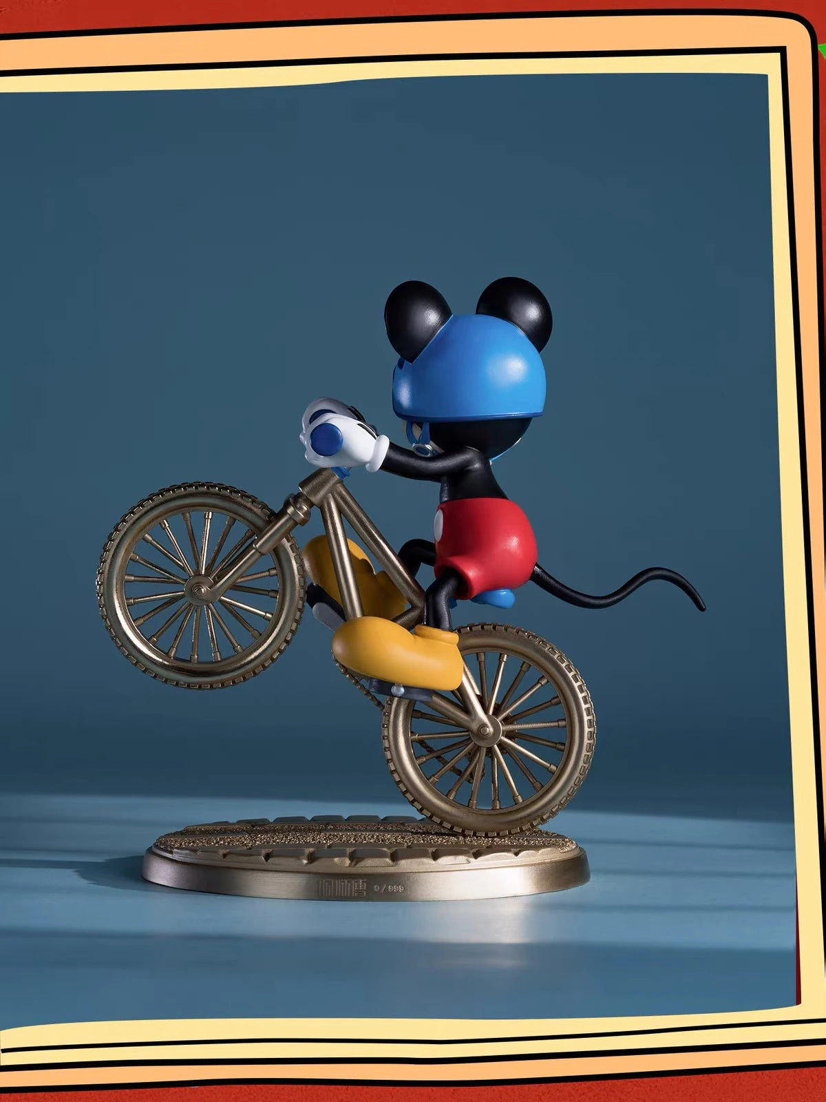 ディズニー ミッキーマウス スタチュー スポーツシリーズ サイクリング Ver.