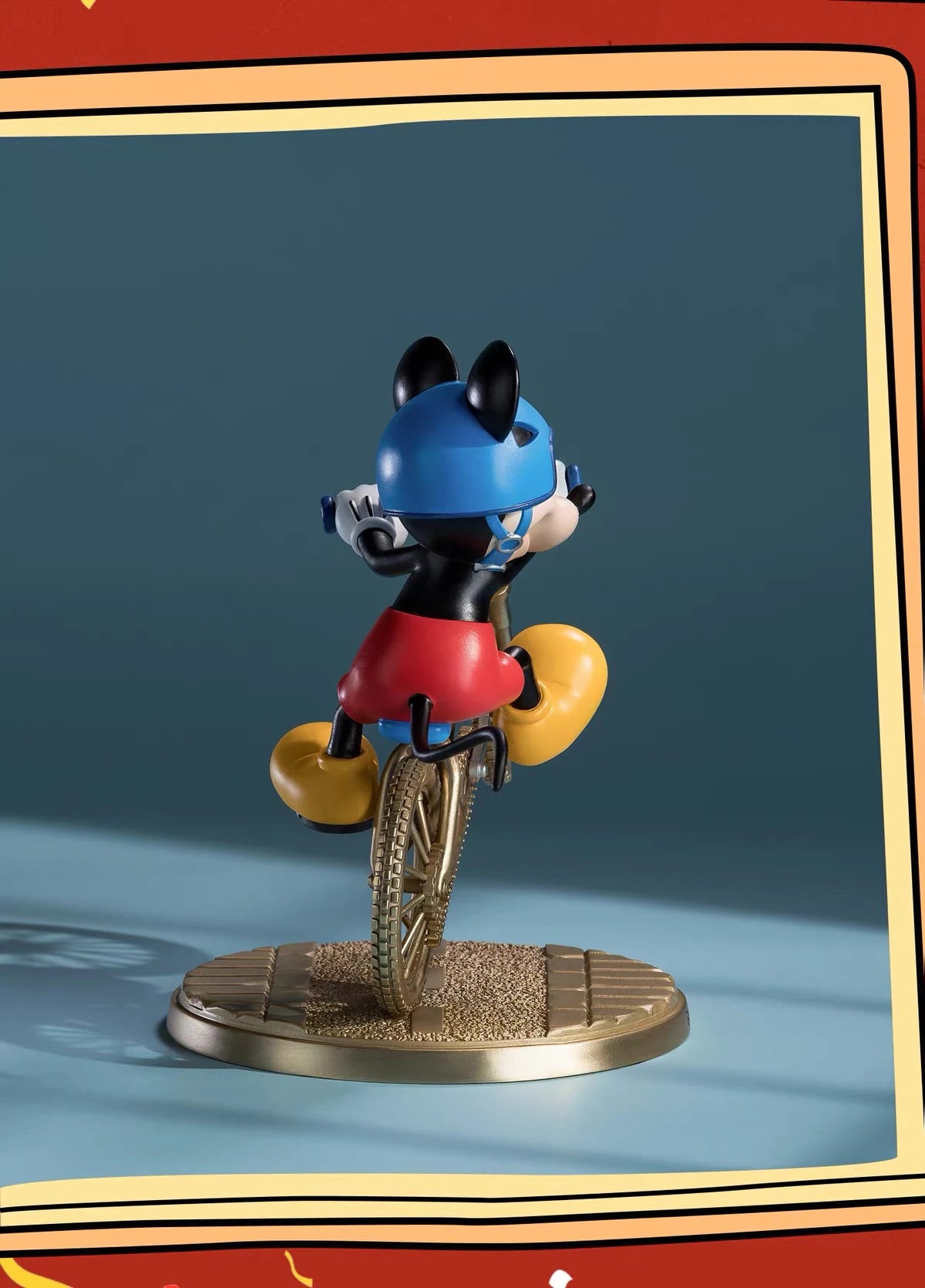 ディズニー ミッキーマウス スタチュー スポーツシリーズ サイクリング Ver.