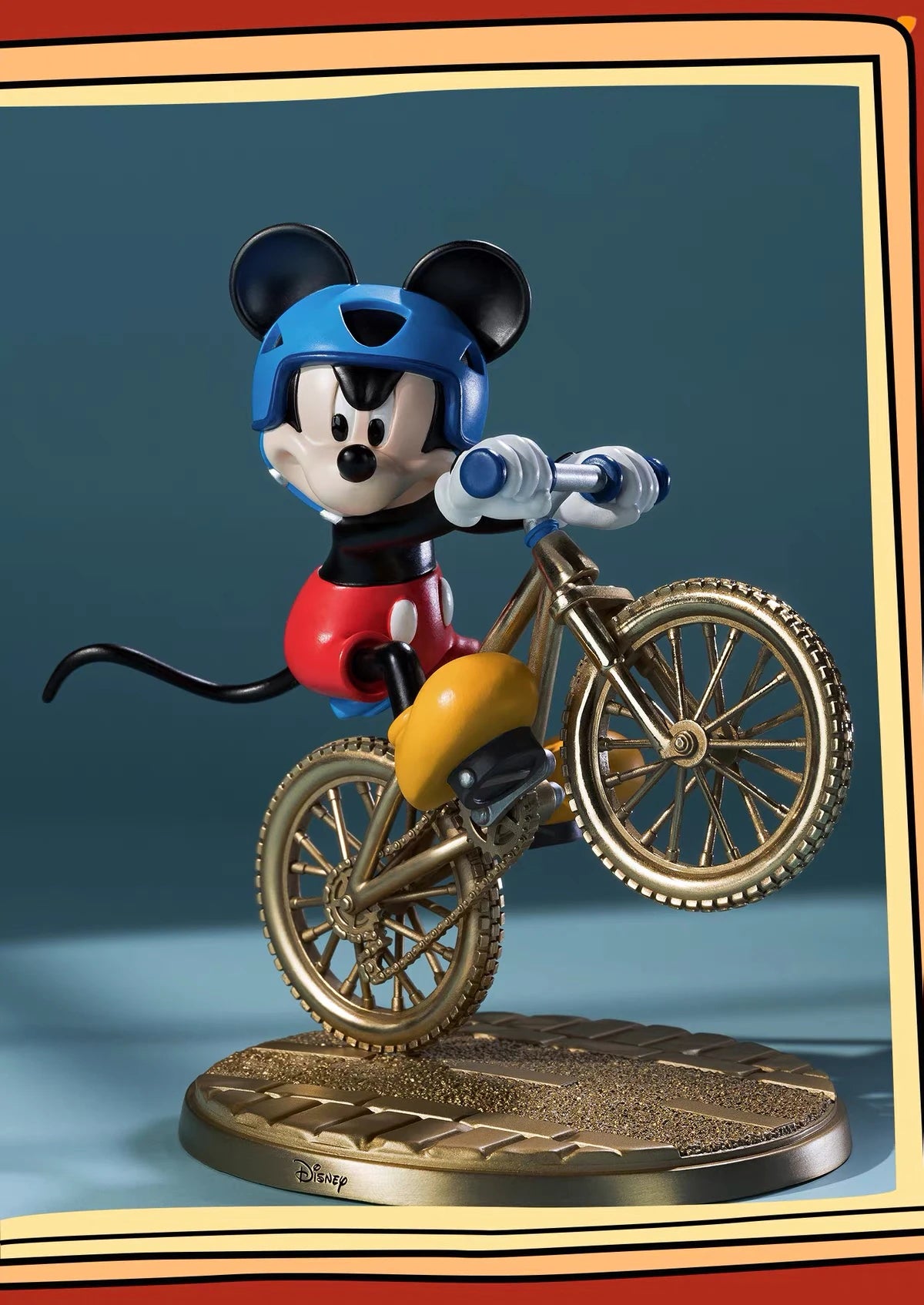 ディズニー ミッキーマウス スタチュー スポーツシリーズ サイクリング Ver.