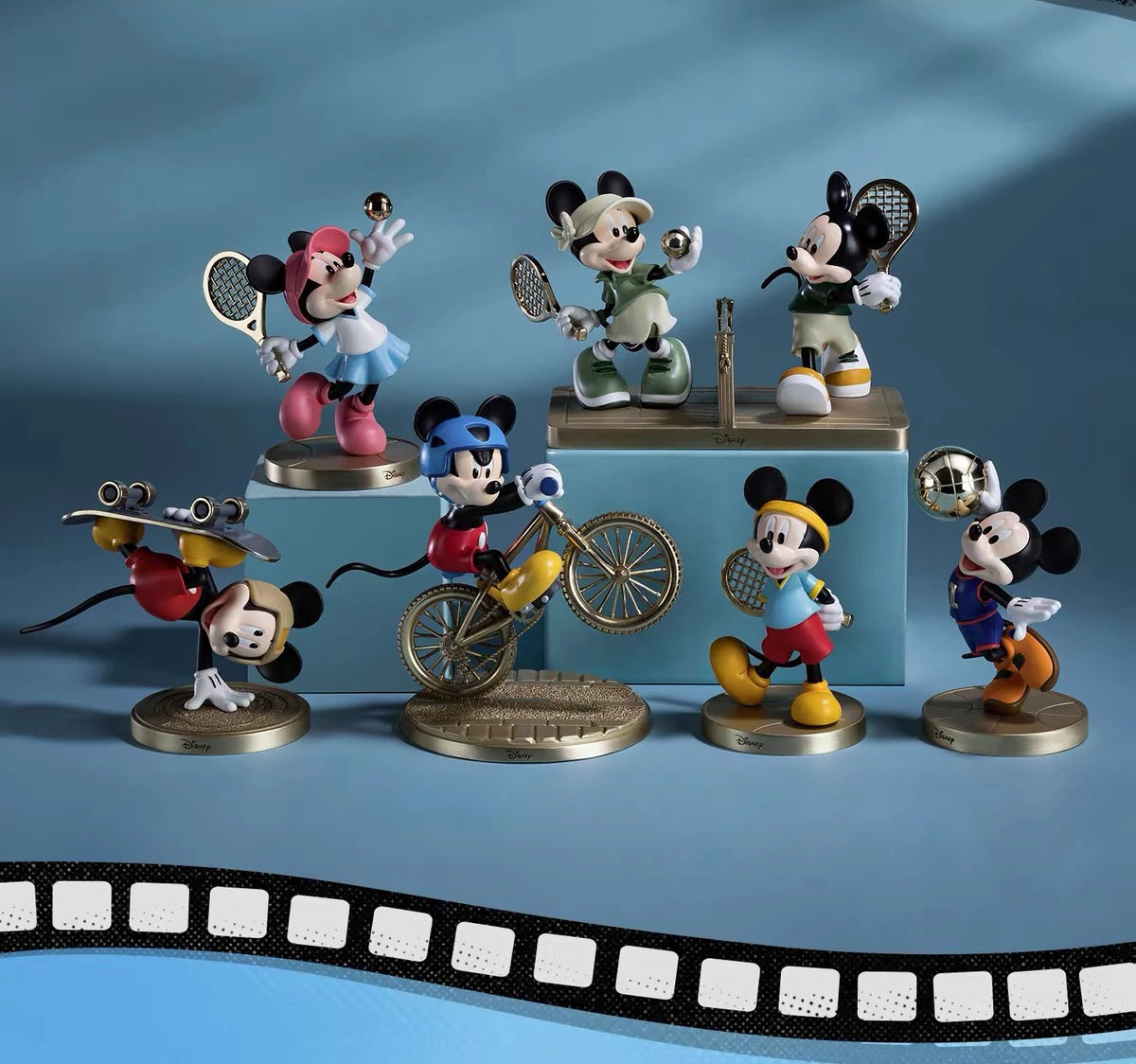 ディズニー ミッキーマウス スタチュー スポーツシリーズ スケートボード Ver.