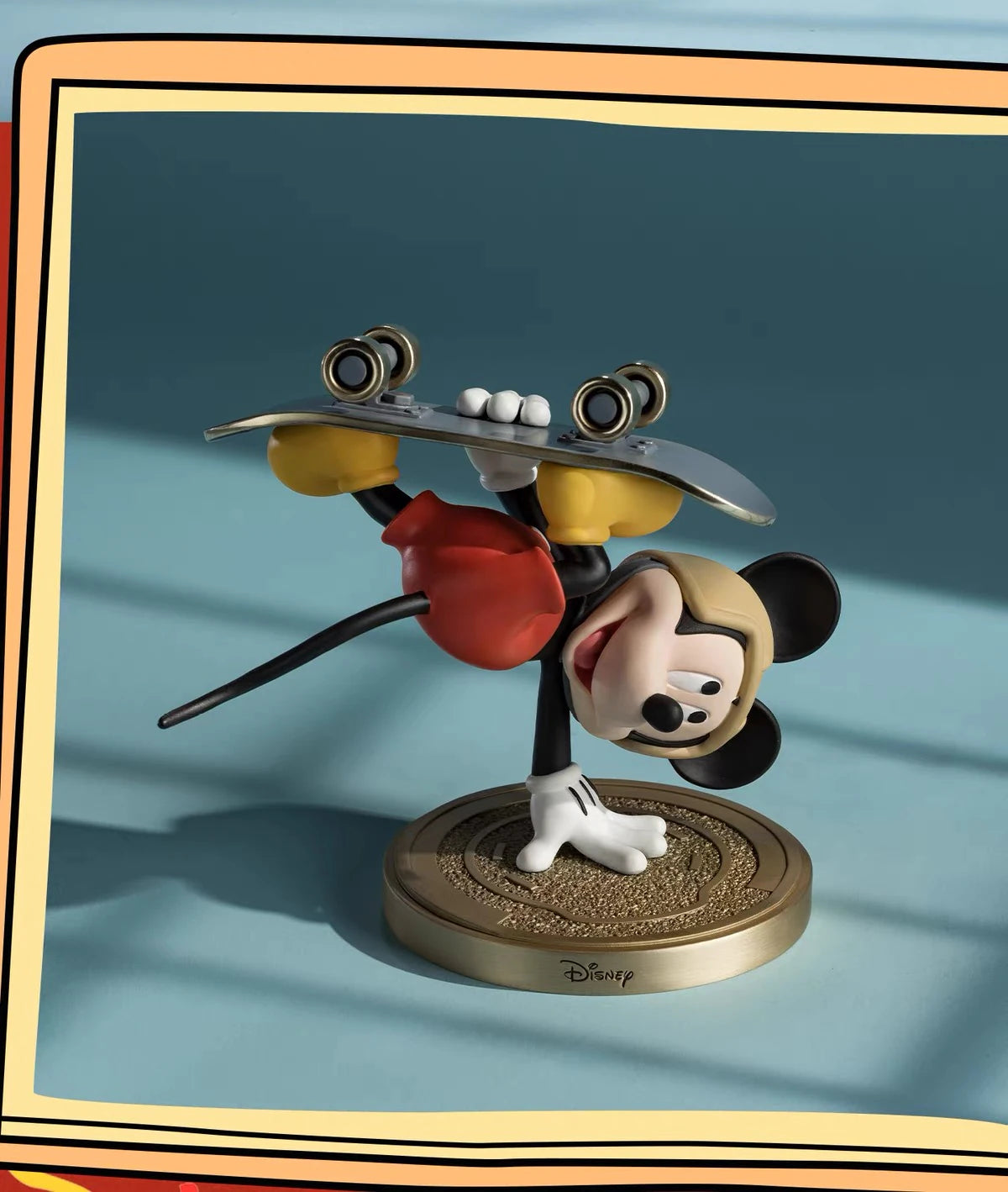 ディズニー ミッキーマウス スタチュー スポーツシリーズ スケートボード Ver.