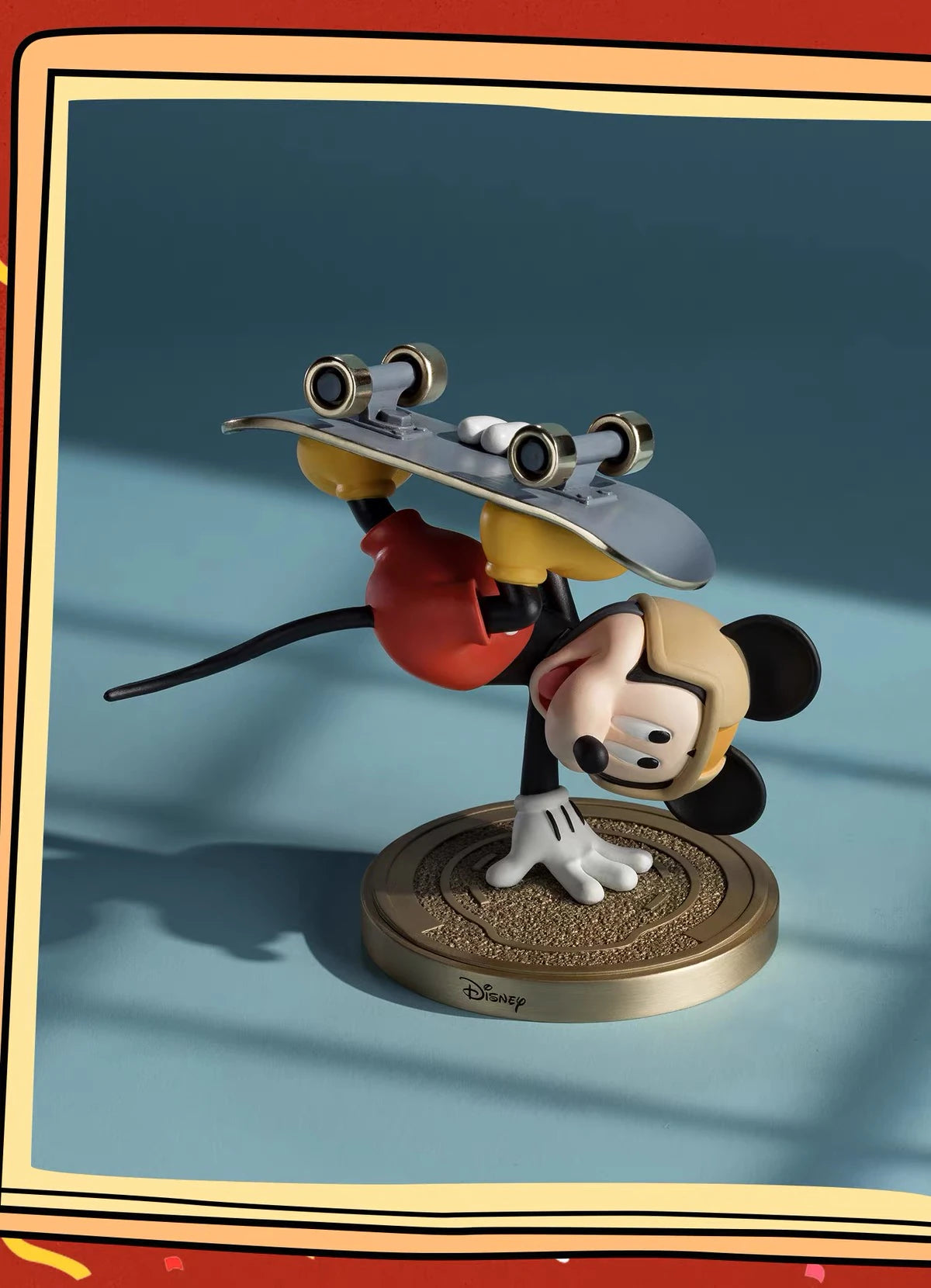 ディズニー ミッキーマウス スタチュー スポーツシリーズ スケートボード Ver.