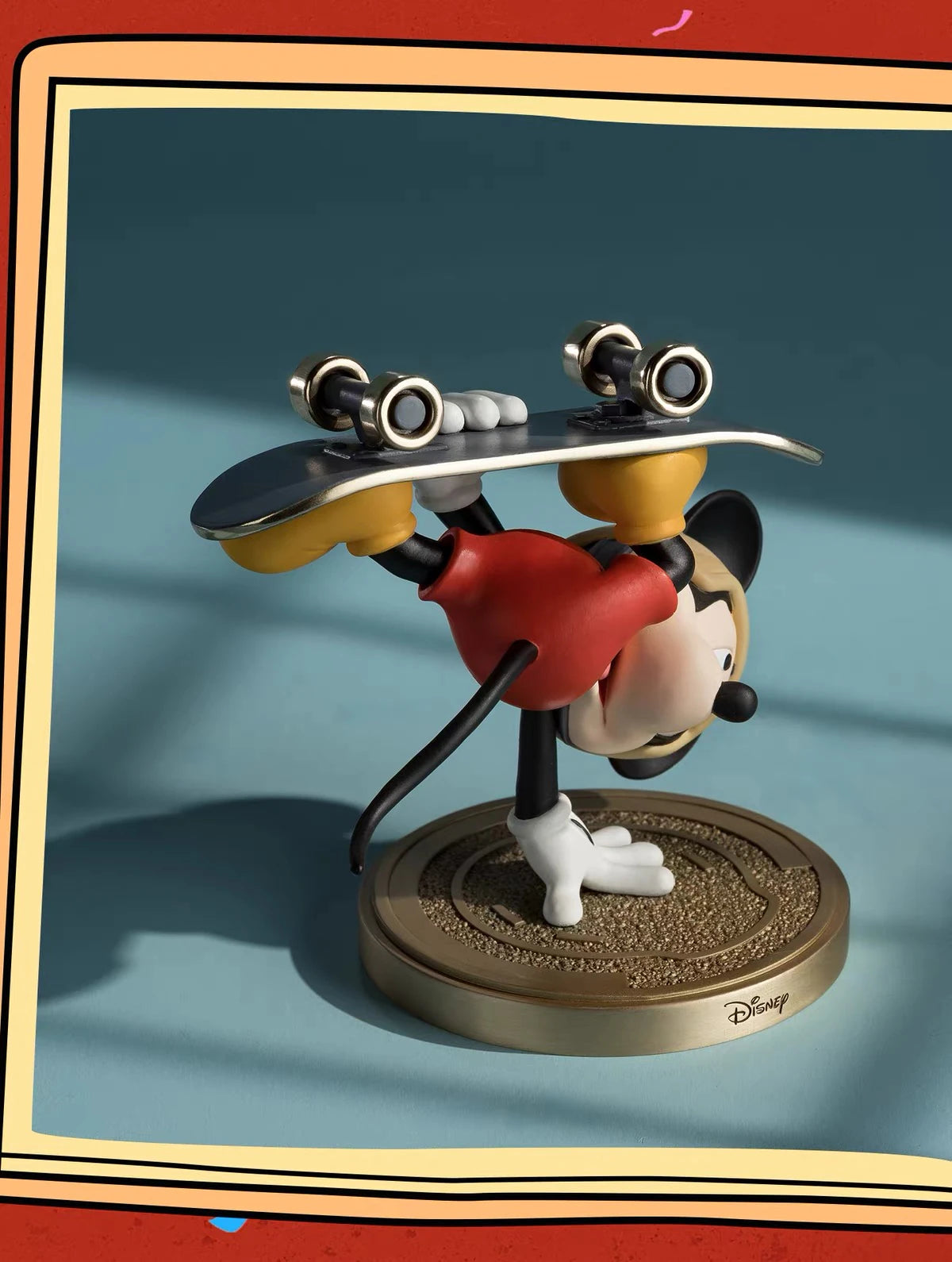 ディズニー ミッキーマウス スタチュー スポーツシリーズ スケートボード Ver.