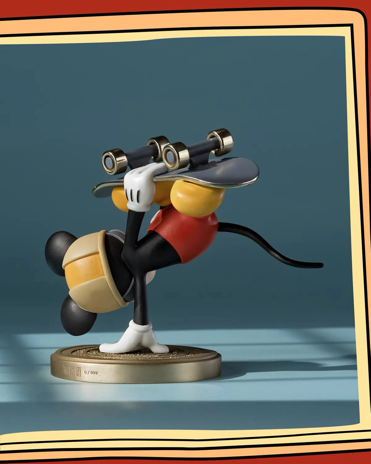ディズニー ミッキーマウス スタチュー スポーツシリーズ スケートボード Ver.