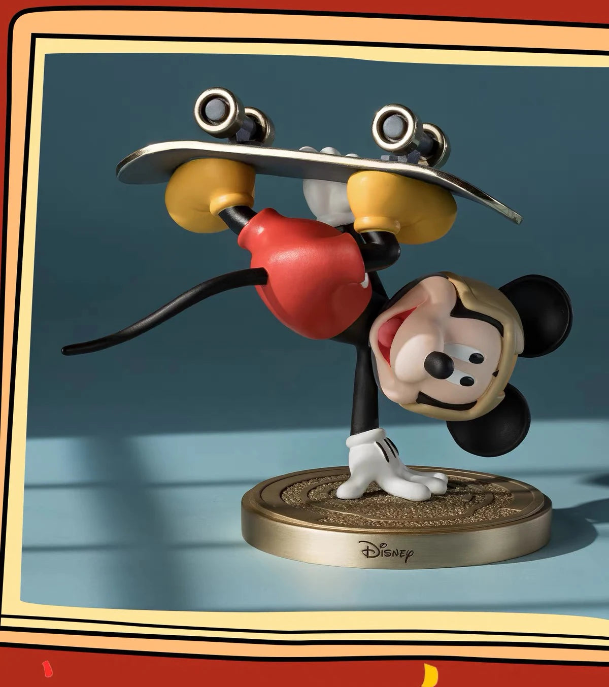 ディズニー ミッキーマウス スタチュー スポーツシリーズ スケートボード Ver.