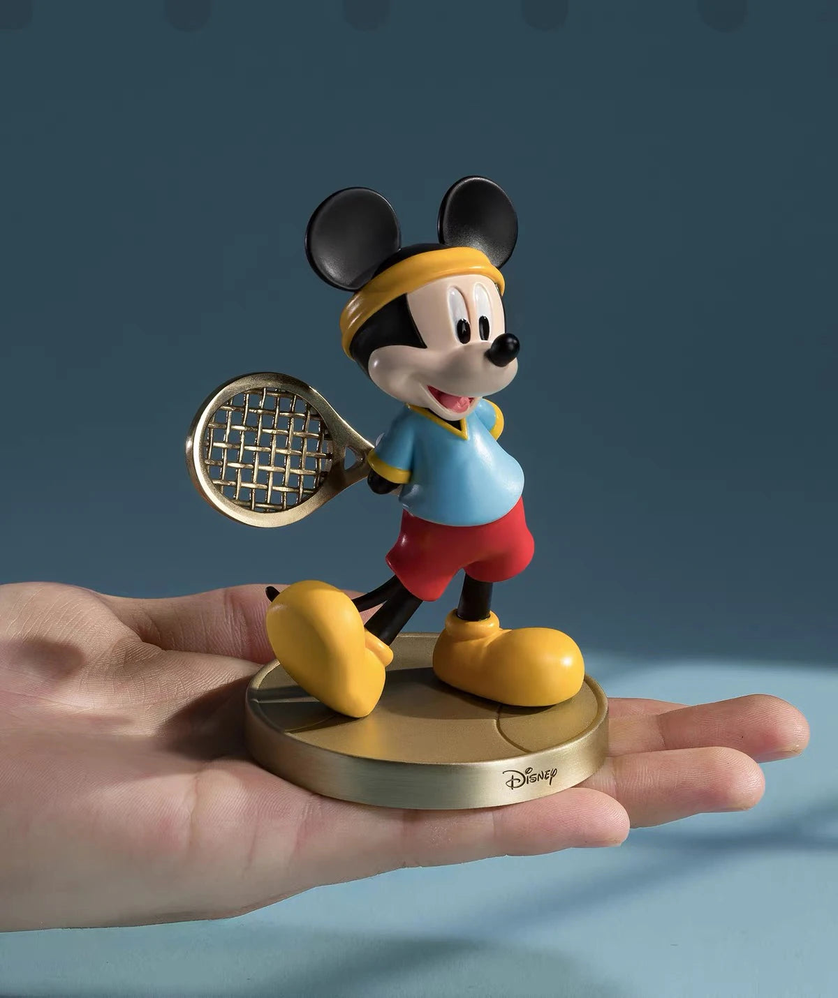 ディズニー ミッキーマウス スタチュー スポーツシリーズ テニス Ver.