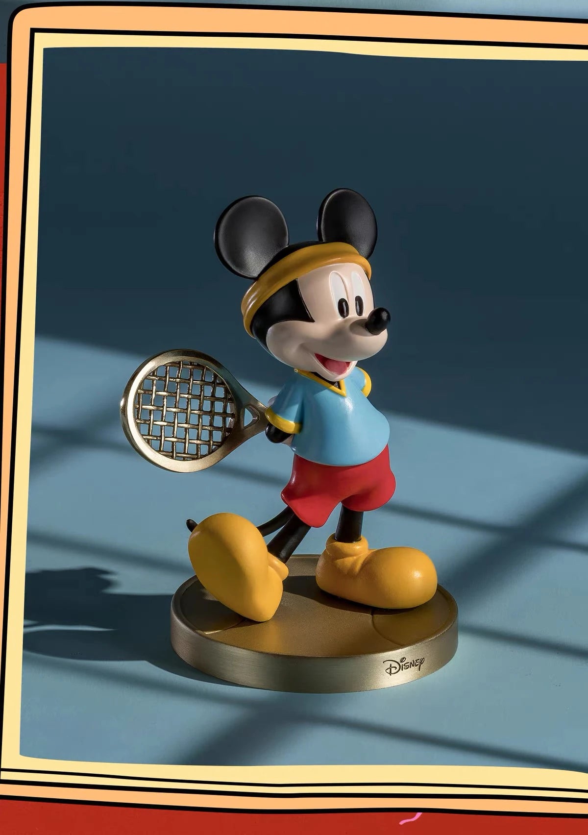 ディズニー ミッキーマウス スタチュー スポーツシリーズ テニス Ver.