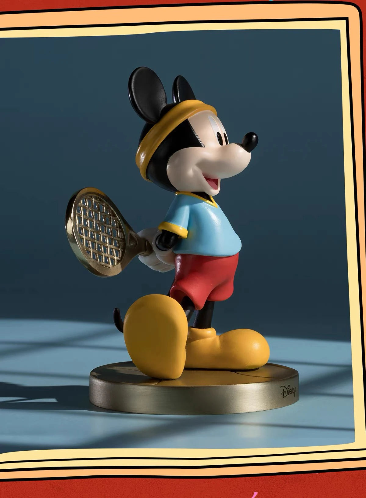ディズニー ミッキーマウス スタチュー スポーツシリーズ テニス Ver.