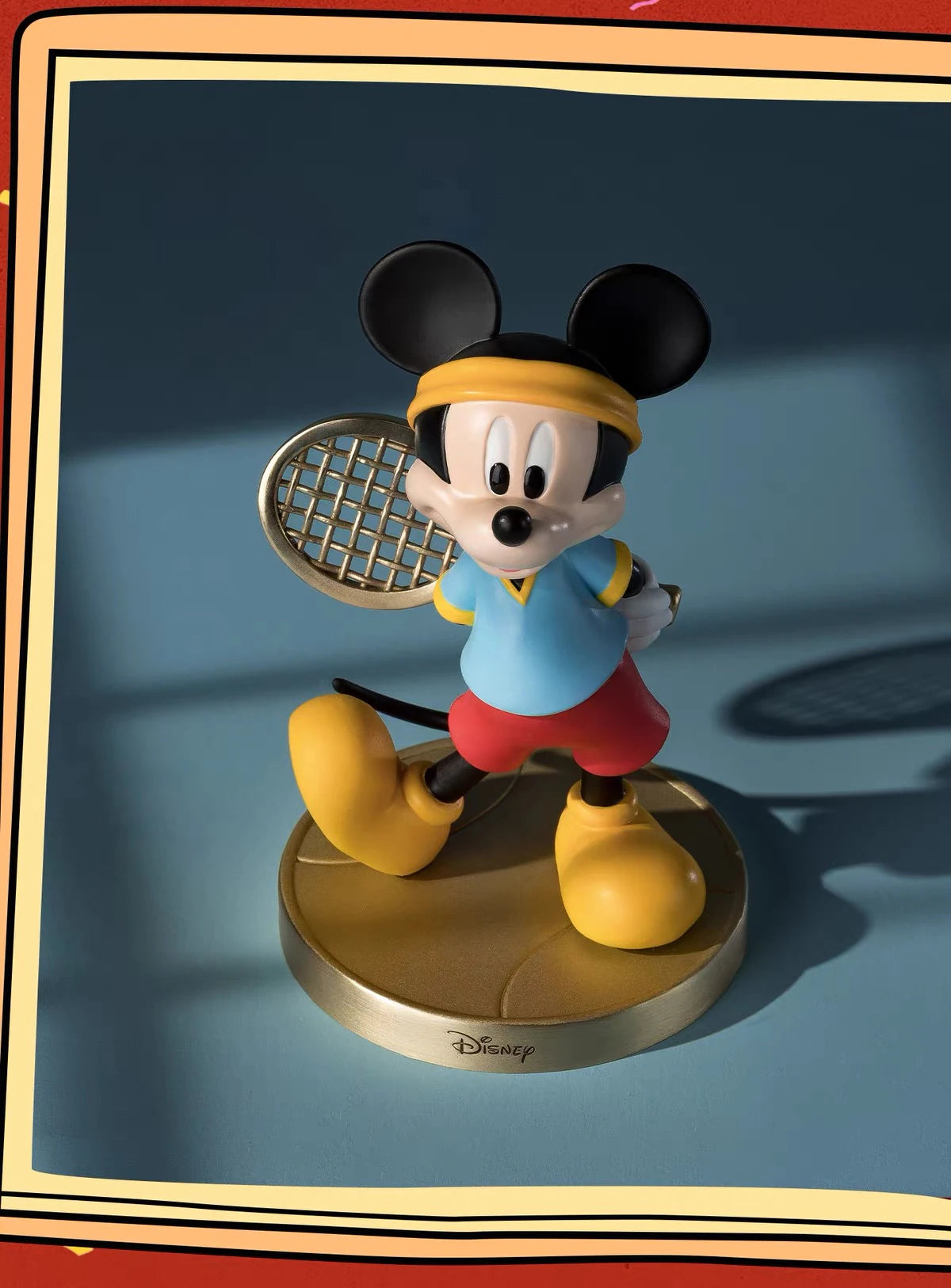 ディズニー ミッキーマウス スタチュー スポーツシリーズ テニス Ver.